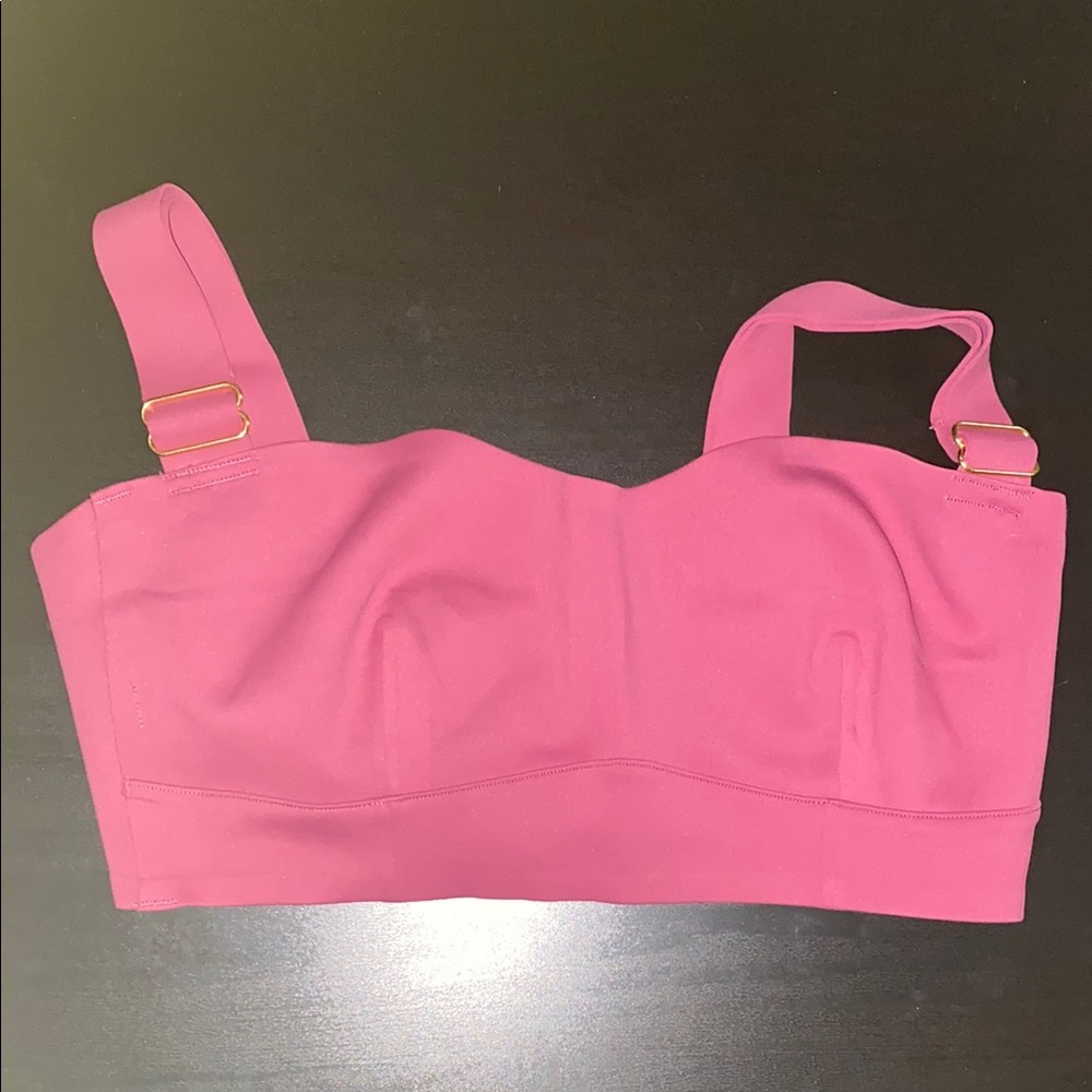 NWT Free People Intimately Naomi Lomgline Dried Rose Bra Medium
